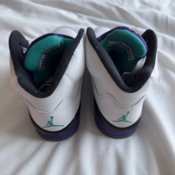 Nike Jordan 5 Retro Grape (2013) GS Size 4.5Y - Picture 4 of 8